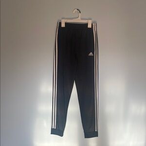 Adidas boys youth Large (size 14-16) dark grey sweatpants